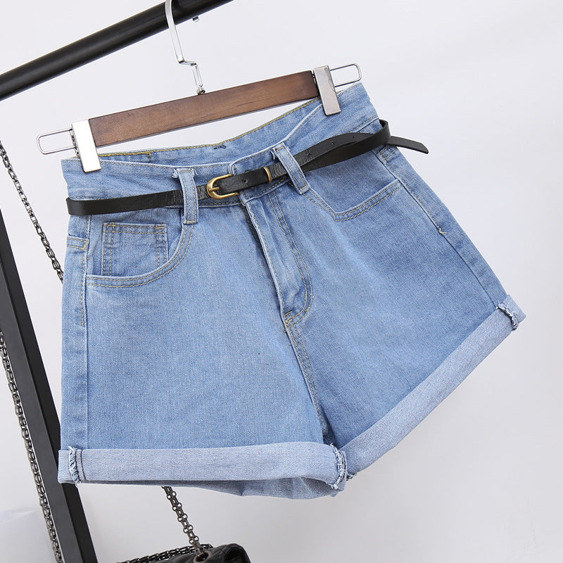 High Waist Women Denim Shorts