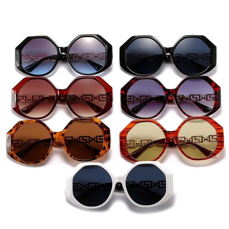 Fashion Big Frame Ladies Sunglasses