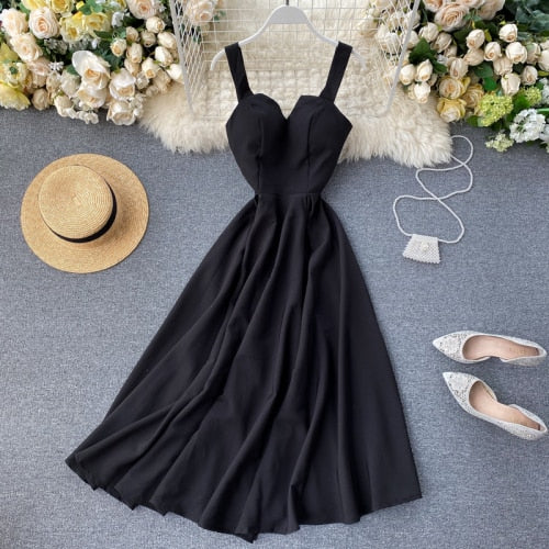 Women V Neck Long Party Dresses